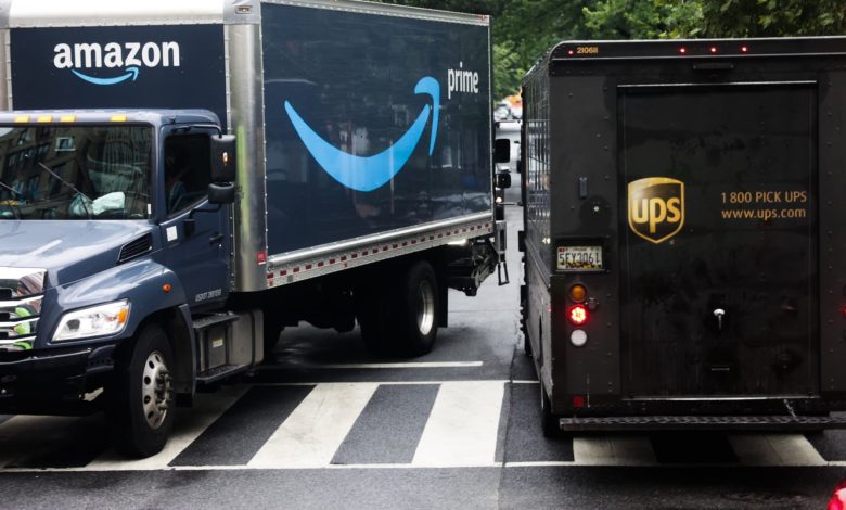 UPS shares tank after weak guidance, plan to slash Amazon deliveries