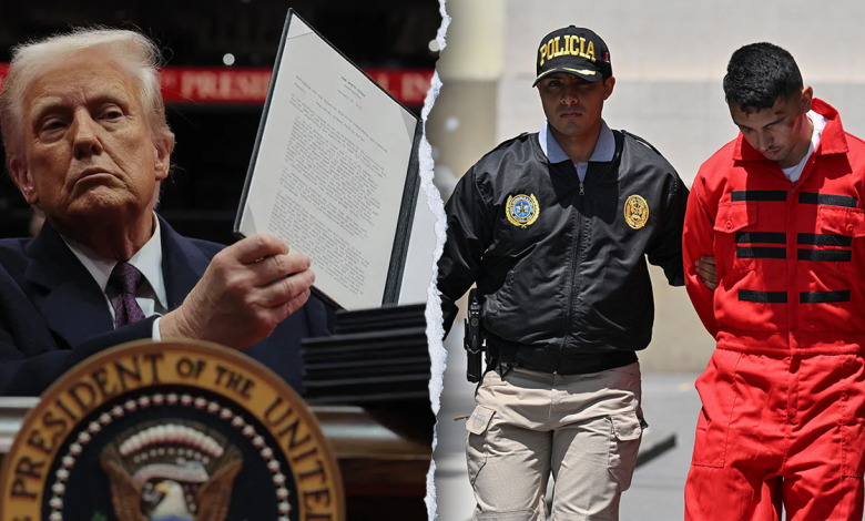 On his first day in office, January 20th, 2025, President Donald Trump signed an executive order instructing the State Department and other executive departments to take steps to label "Tren de Aragua" and other migrant gangs "foreign terrorist organizations."  