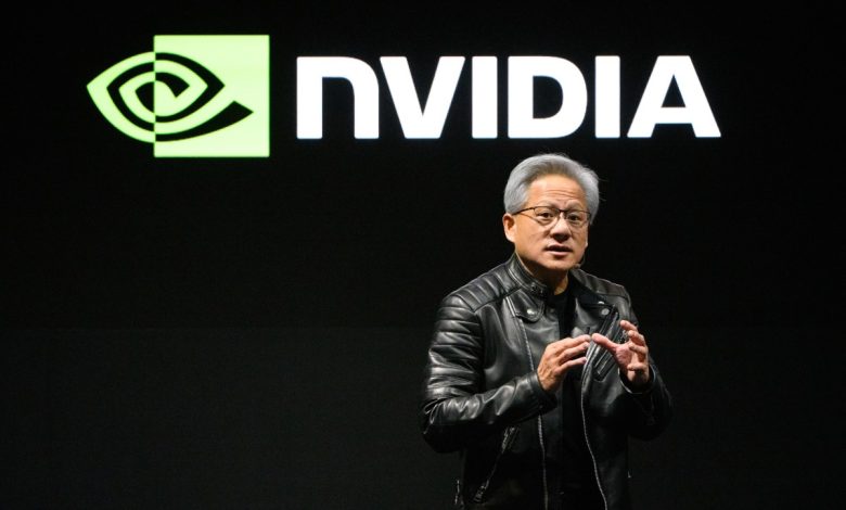 Jensen Huang, co-founder and chief executive officer of Nvidia Corp