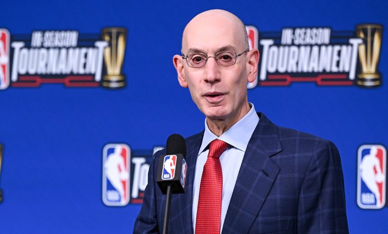 NBA Commish Adam Silver says he supports the idea of switching to 'four, 10-minute quarters'