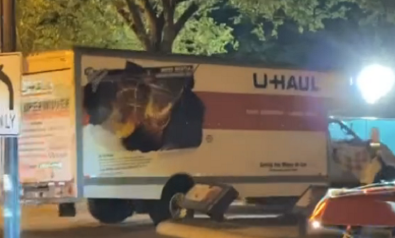 U-Haul truck crashes into barrier near White House