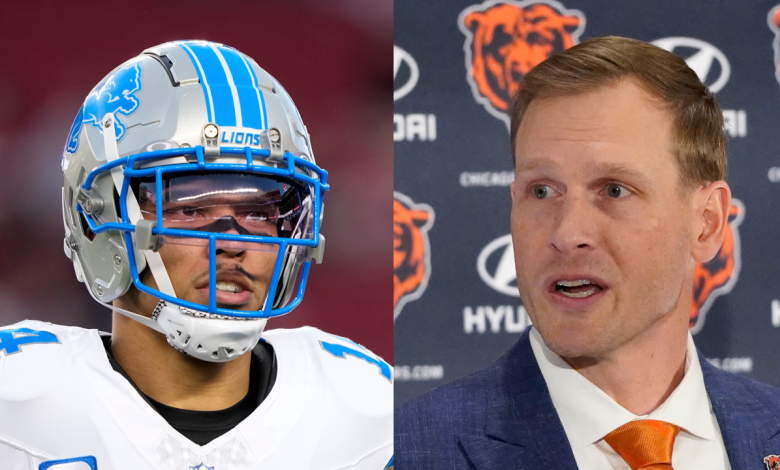 Amon-Ra St. Brown to Ben Johnson, who left Lions for Bears: ‘We’re going to f--- you up’