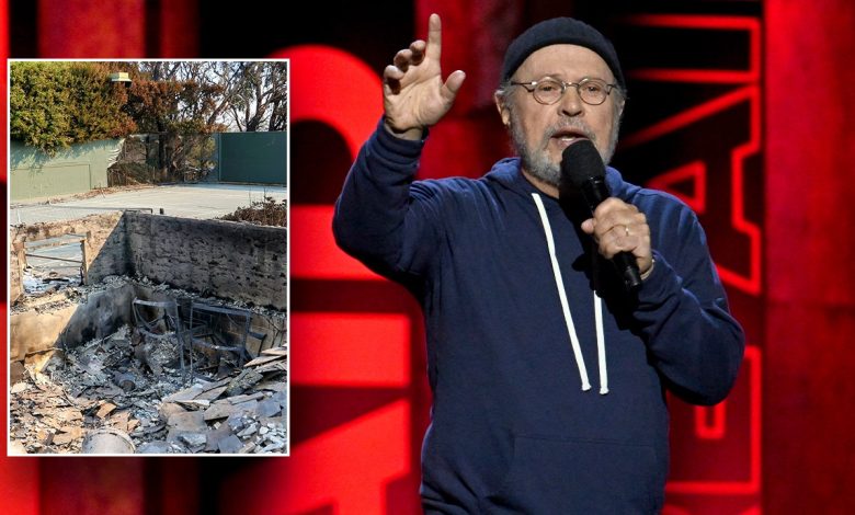 Billy Crystal describes pain of losing home in Palisades Fire at FireAid benefit concert: ‘Fell to my knees’