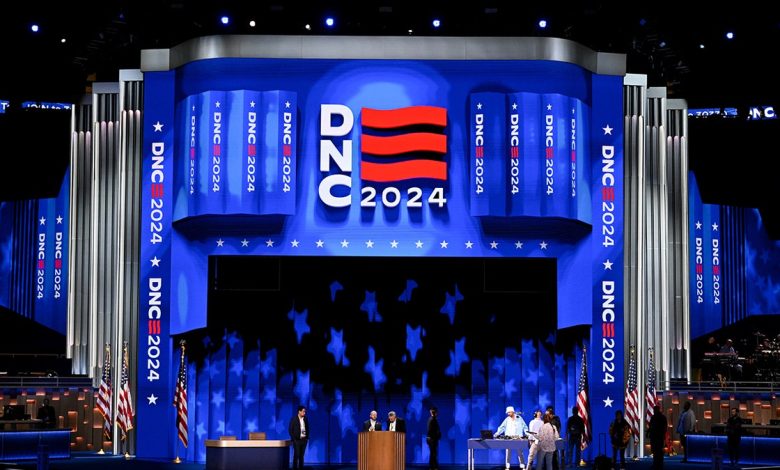 DNC 2024 stage