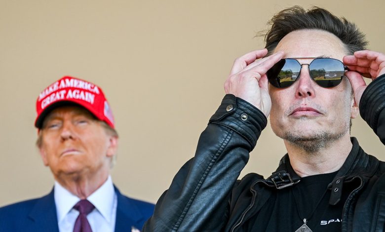 Donald Trump and Elon Musk