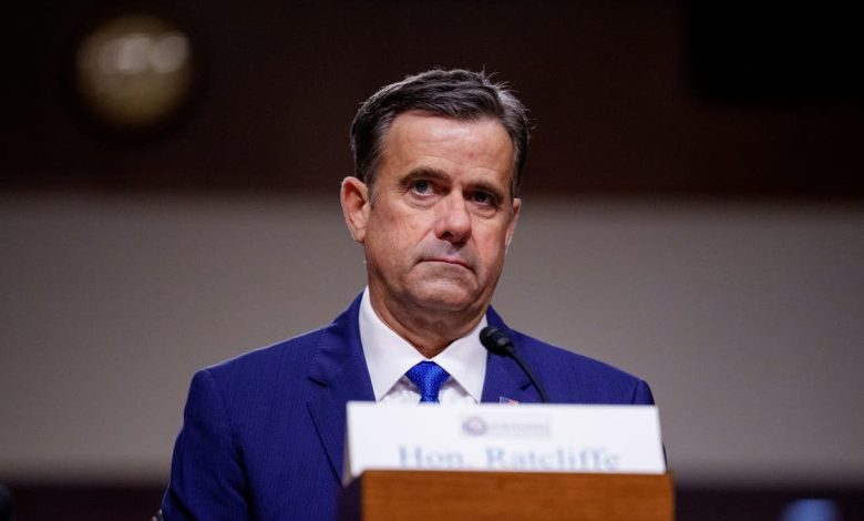 Senate Confirmation Held To Consider John Ratcliffe To Be CIA Director