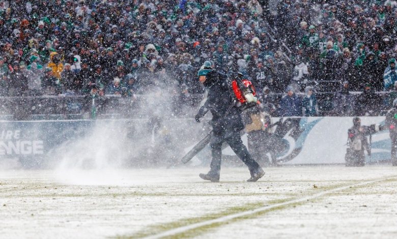 Eagles sell dirty snow from playoff game vs. Rams to fans for $50, and it sells out in hours