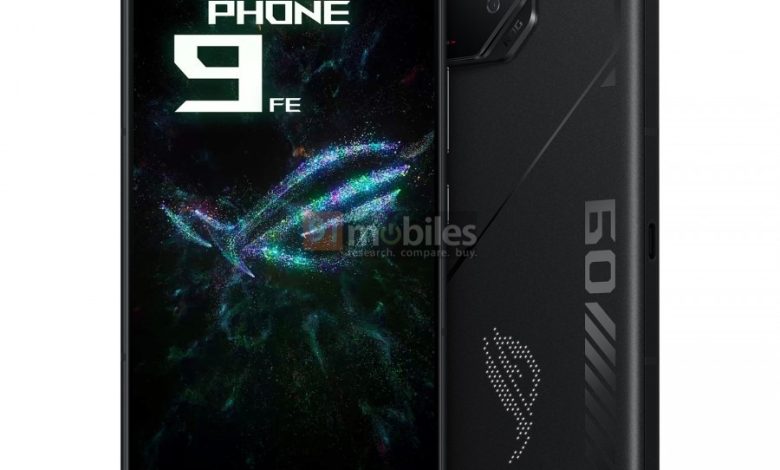 ROG Phone 9 FE render