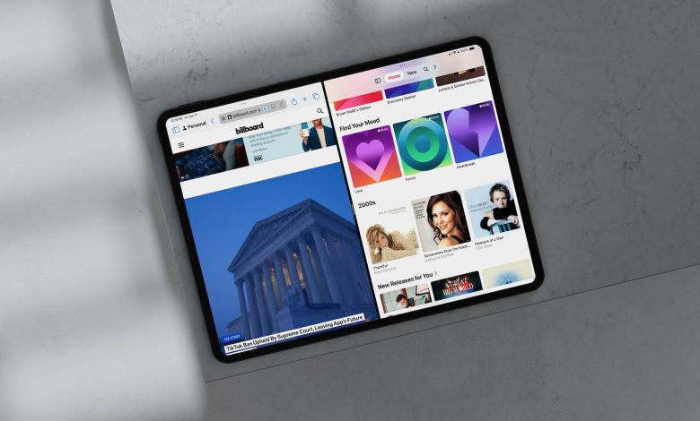 iPad Split Screen.