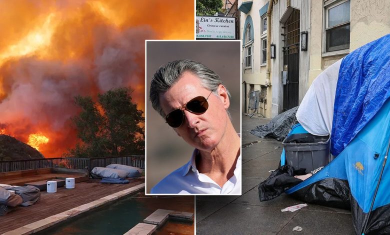 Newsom crime-ridden California