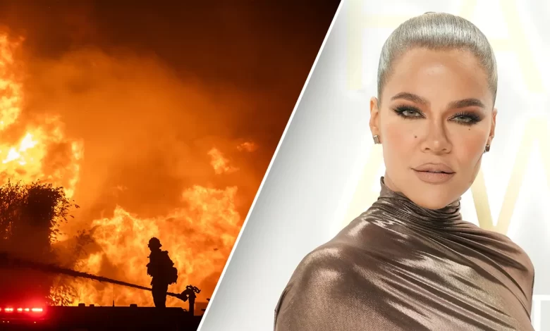 California wildfires: Khloé Kardashian bashes LA mayor, calls her a 'joke'