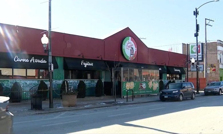 a store with no pedestrians on the street