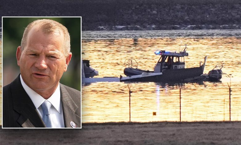 Rep. Troy Nehls imposed over wreckage in the Potomac River