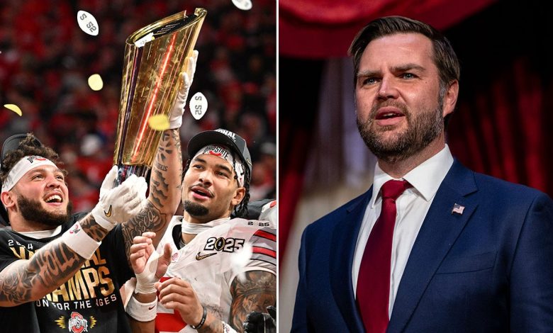 JD Vance compares Pete Hegseth's confirmation to Ohio State's title: 'Doesn't matter what the score was'