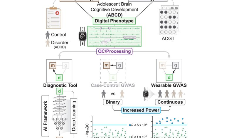 Using clinical, digital, and genetic data of the ABCD cohort to improve characterization of psychiatric disorders.