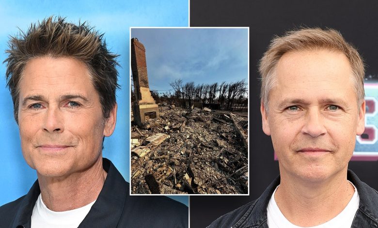 Rob Lowe quips brother Chad is ‘back to being 15’ after losing his home to LA fire and receiving hand-me-downs