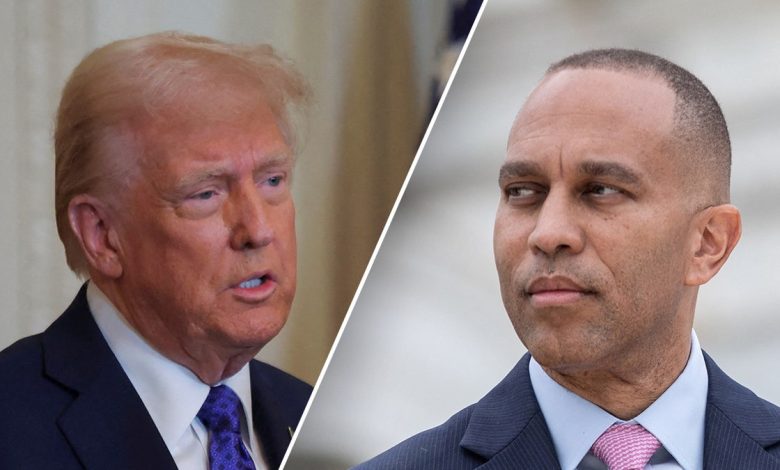 Donald Trump, Hakeem Jeffries