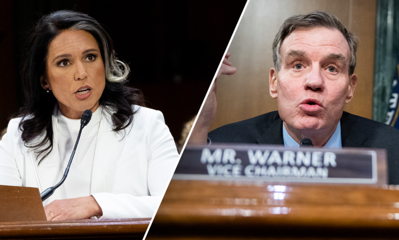 Tulsi Gabbard and Sen. Warner