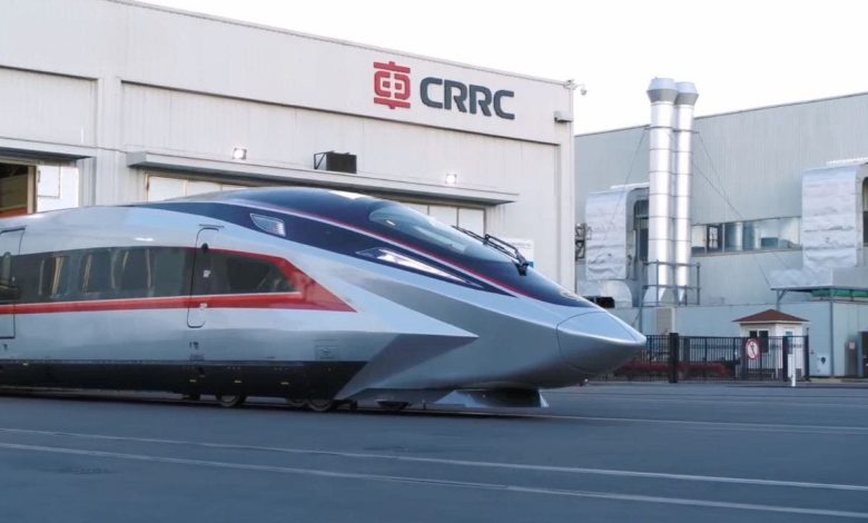 China unveils the world’s fastest high-speed train with a top speed of 280 mph