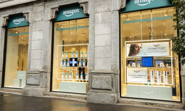 Amazon opens its first beauty and personal care store in Italy