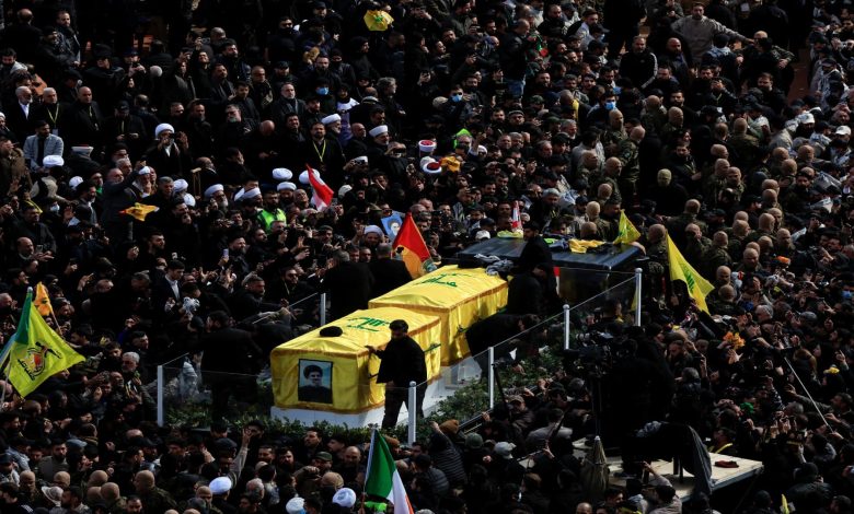 Tens of thousands mourn Hezbollah's slain leader Nasrallah in mass funeral