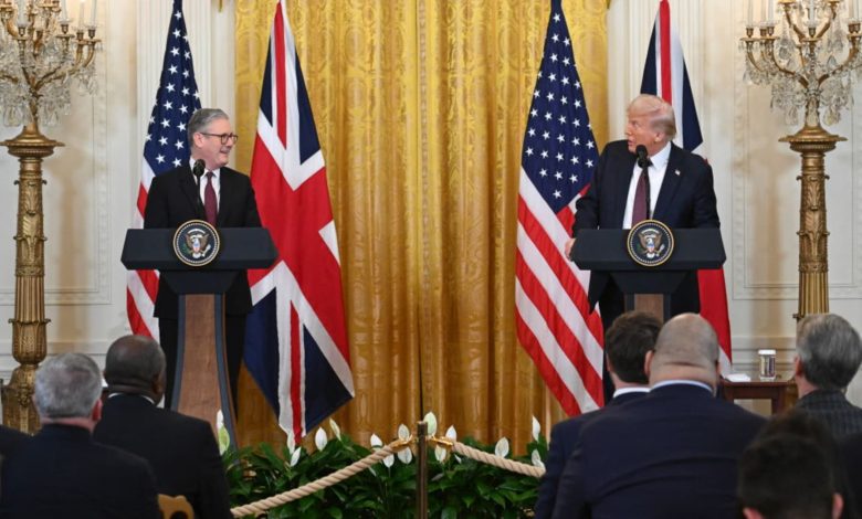 Trump, British Prime Minister Starmer press conference