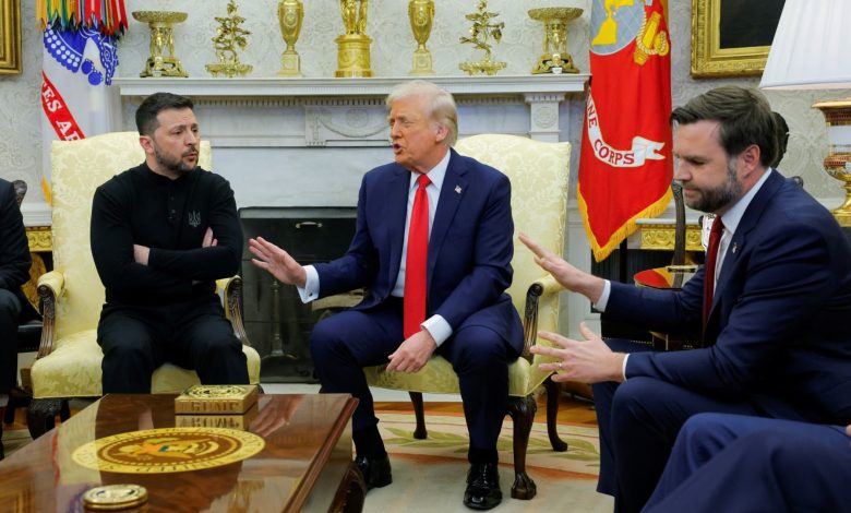 Trump says Zelenskyy 'is not ready for peace' after Oval Office fight