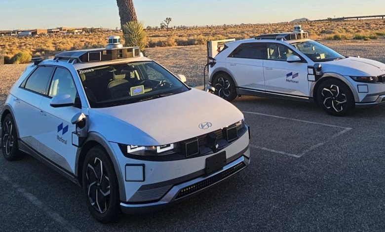 Autonomous robotaxi completes 75 mph highway testing