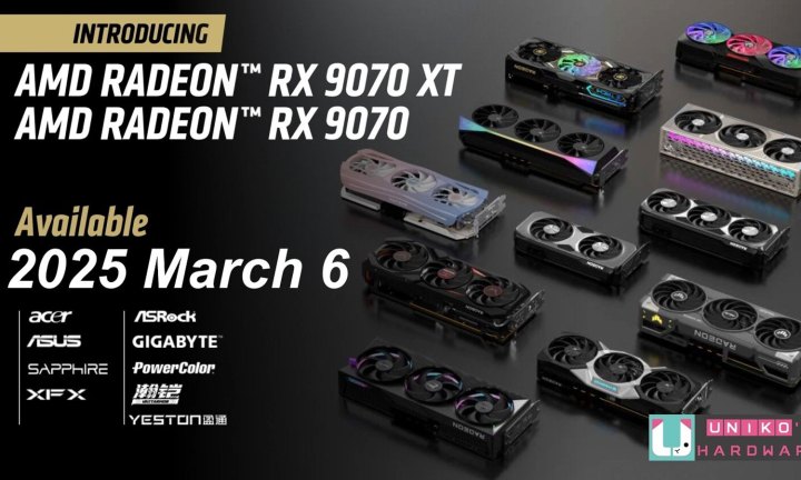 AMD RX 9070 GPUs.