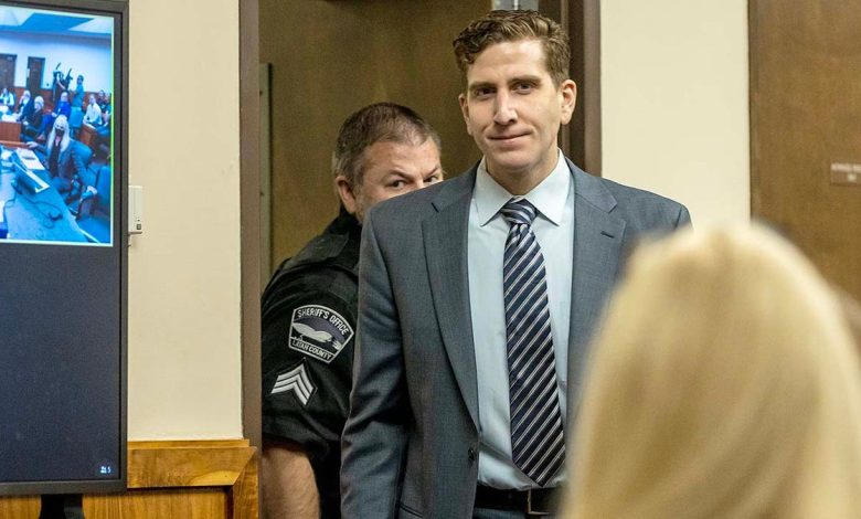 Bryan Kohberger looks on while in the courtroom