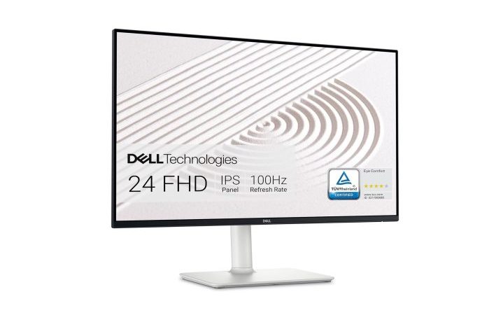 The Dell 2425HS with a generic image displayed on it.