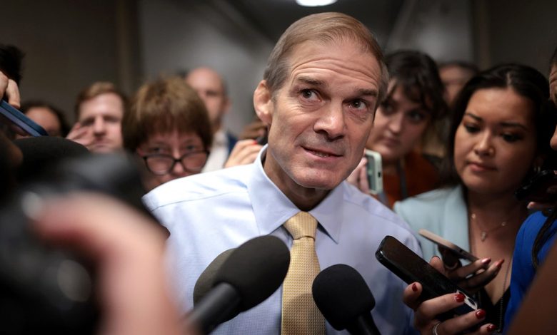 Jim Jordan on Capitol Hill