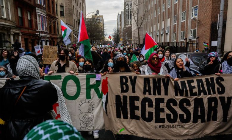 Columbia University protestors