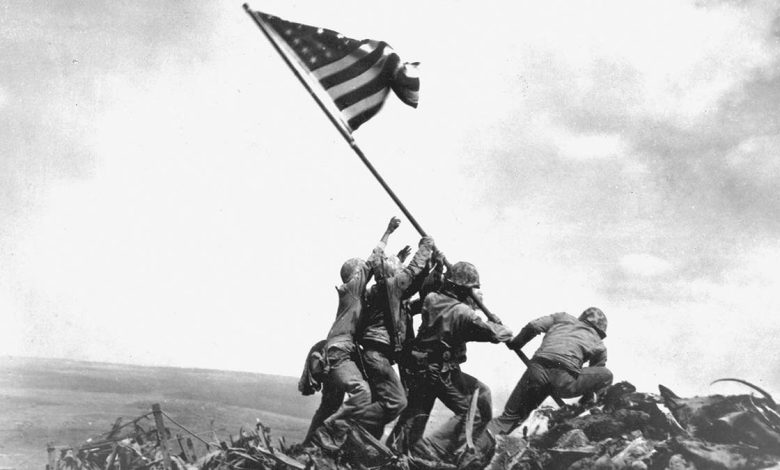 Iwo Jima flag raising