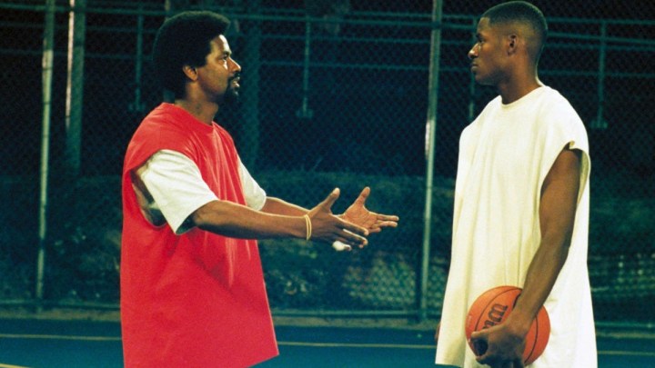 Denzel Washington and Ray Allen in He Got Game.