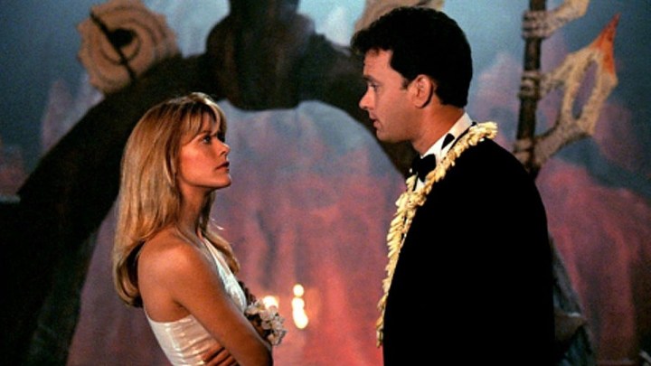 Meg Ryan and Tom Hanks in Joe Versus the Volcano.