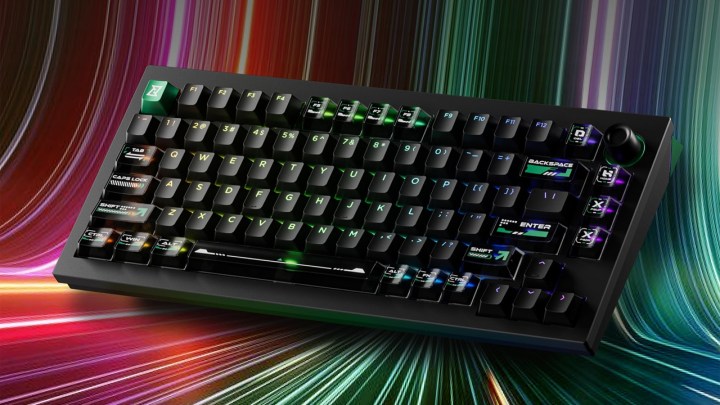 The Lemokey L5 HE 8K gaming keyboard in Cyber color option