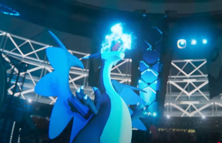 A screen grab from the Pokémon Champions trailer.