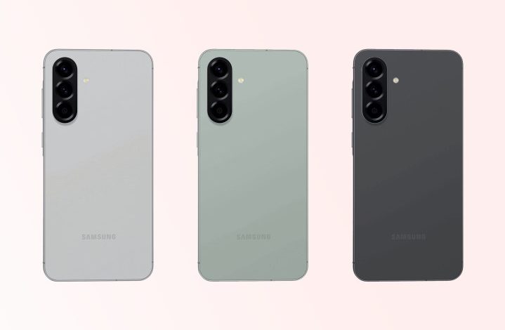 Samsung Galaxy A55 color renders