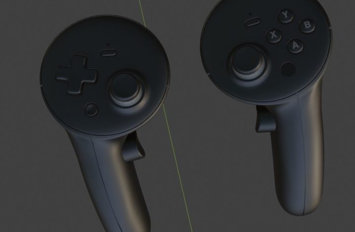 Valve Deckard headset controllers.