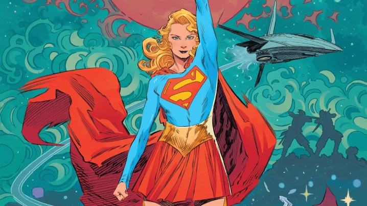 "Graphic Novel cover of Supergirl: Woman of Tomorrow" by Tom King.