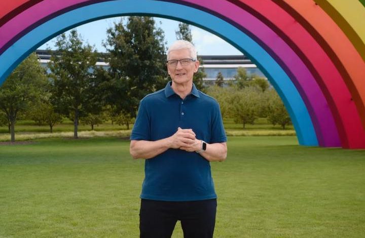 Tim Cook at Apple's 'It's Glowtime' iPhone 16 event in September 2024.