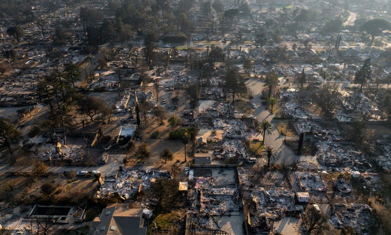 altadena aerial view