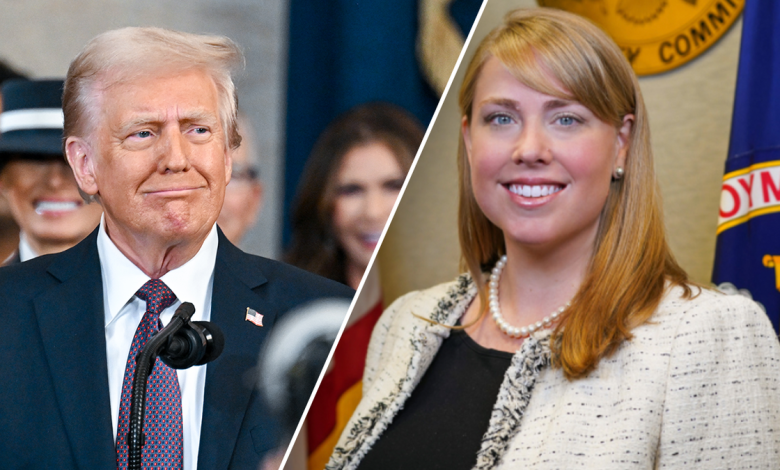 Trump and Andrea Lucas