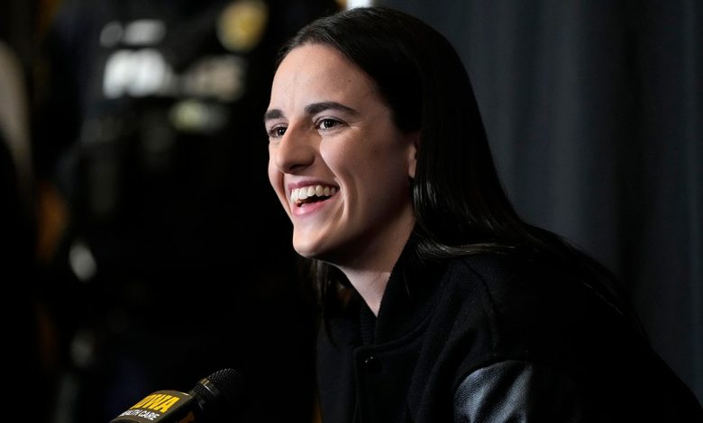 Caitlin Clark watches Iowa stun No 4 USC as her jersey gets retired