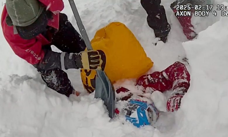 Colorado avalanche rescue