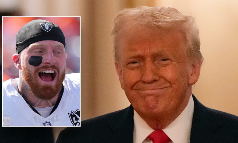 Raiders' Maxx Crosby shares admiration for Trump, details relationship with president: 'Treated me incredible'