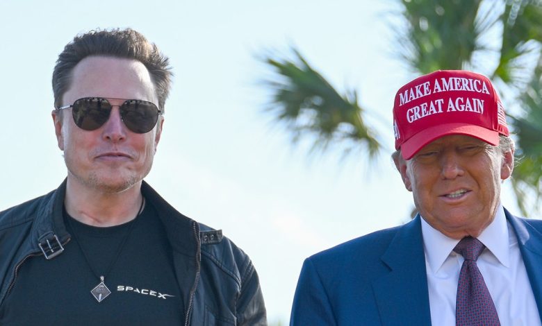 Elon Musk and Donald Trump