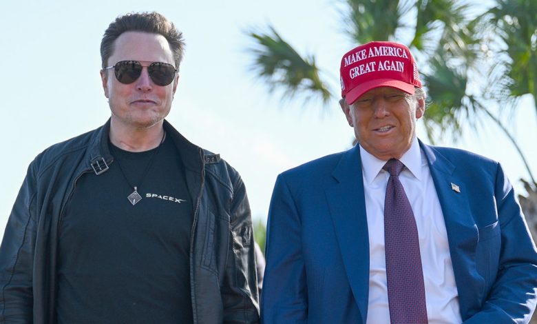 Elon Musk and Trump