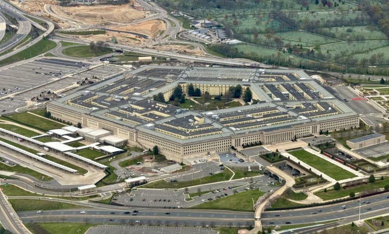 Pentagon aerial view